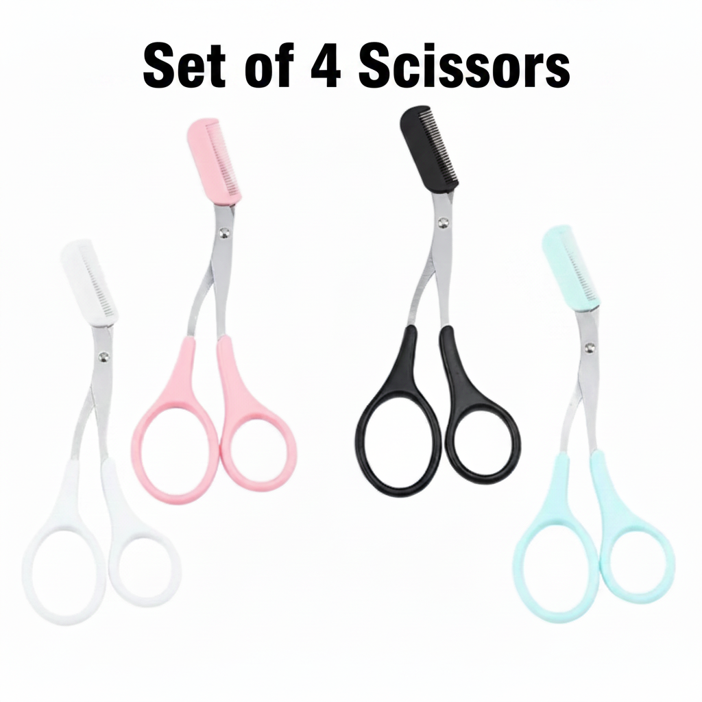 Eyebrow Scissors & Comb Set