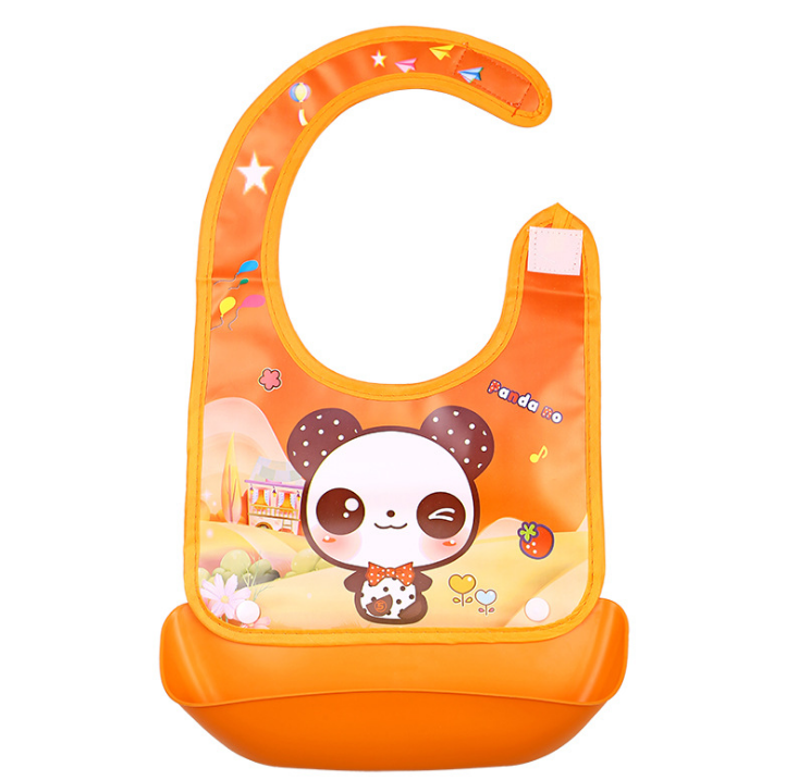 Silicone Mealtime Bibs - Washable & Long-Lasting