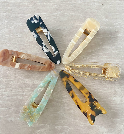 Korean Colorful Bangs Hair Clips