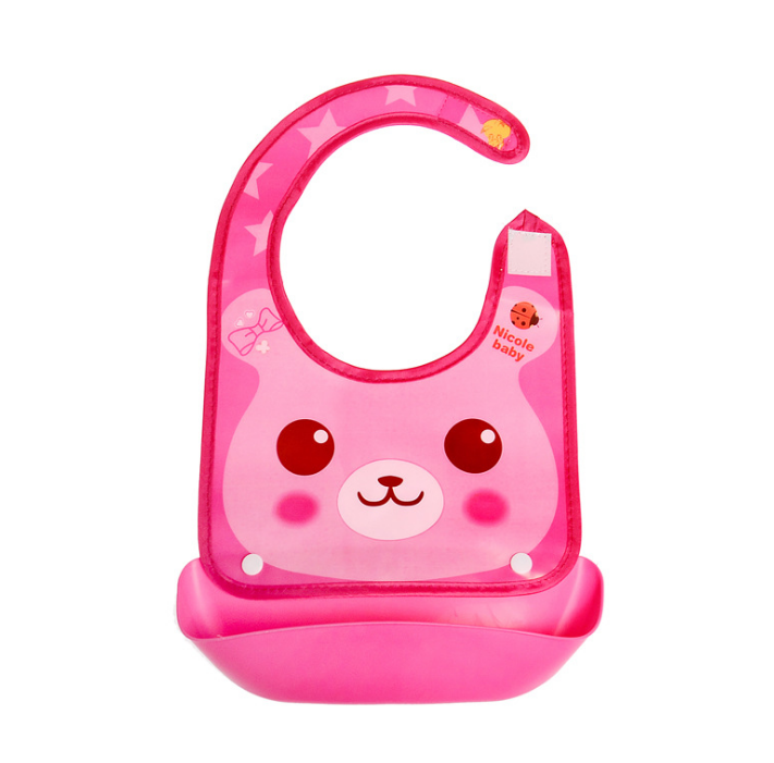 Silicone Mealtime Bibs - Washable & Long-Lasting