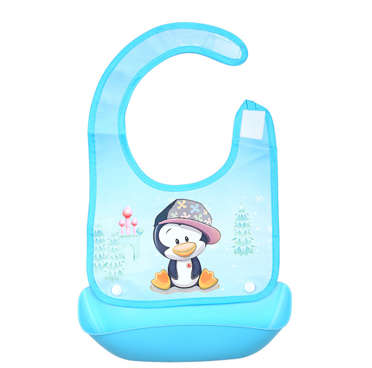 Silicone Mealtime Bibs - Washable & Long-Lasting