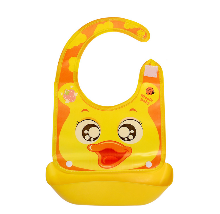 Silicone Mealtime Bibs - Washable & Long-Lasting