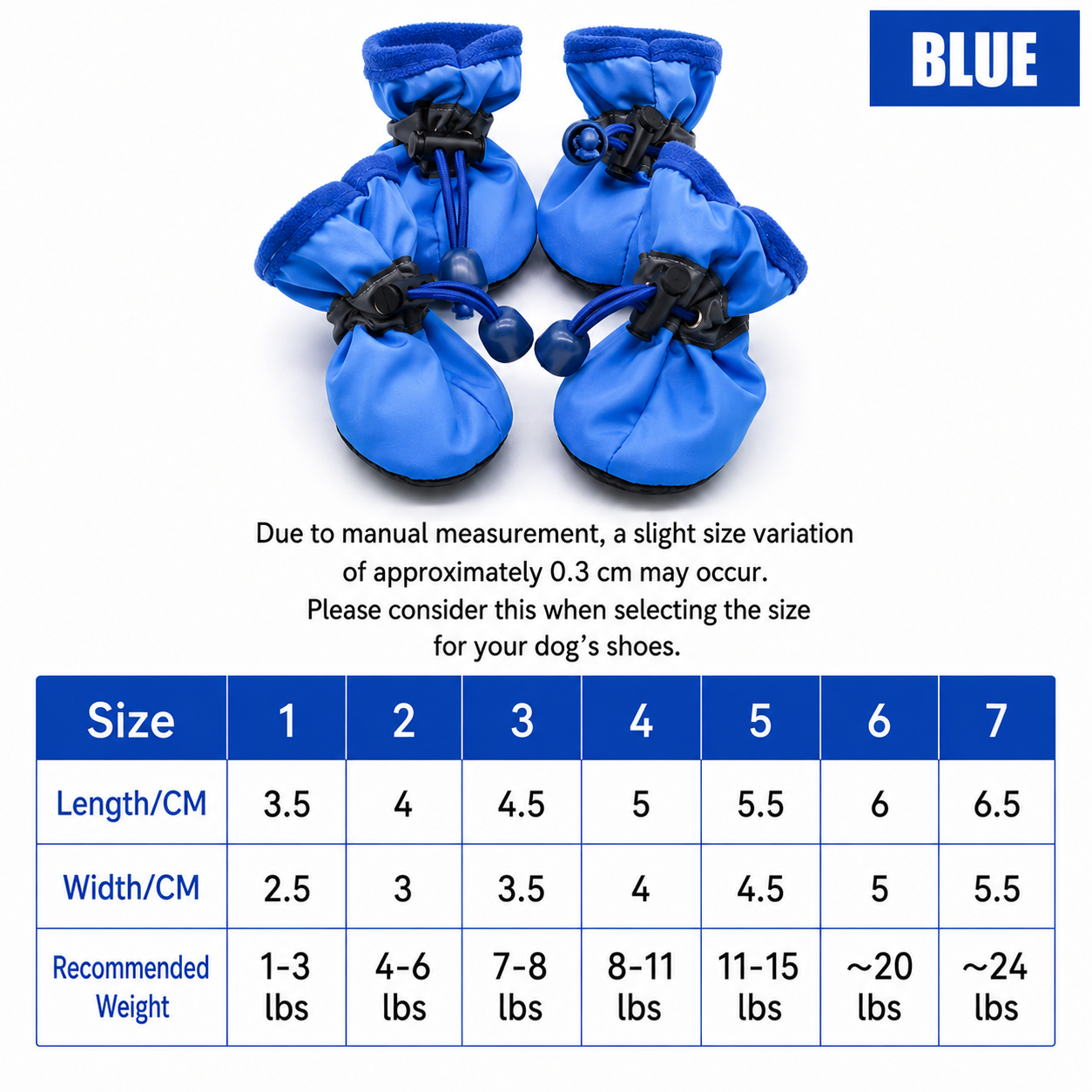 All-Weather Non-Slip Pet Booties
