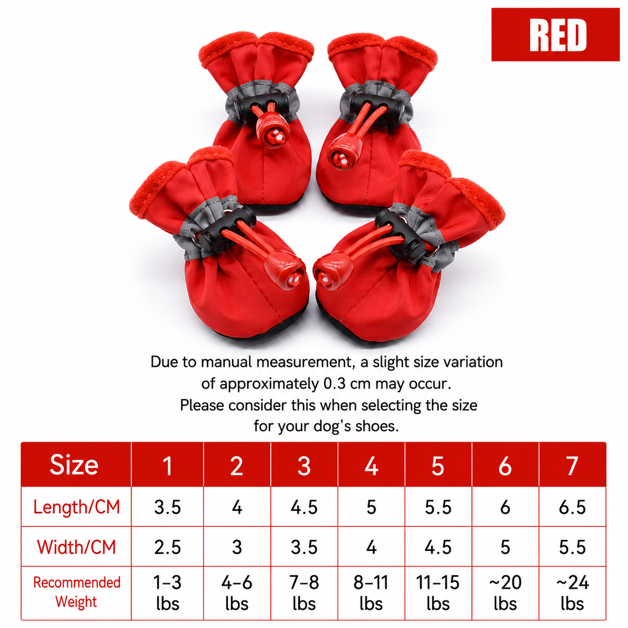 All-Weather Non-Slip Pet Booties