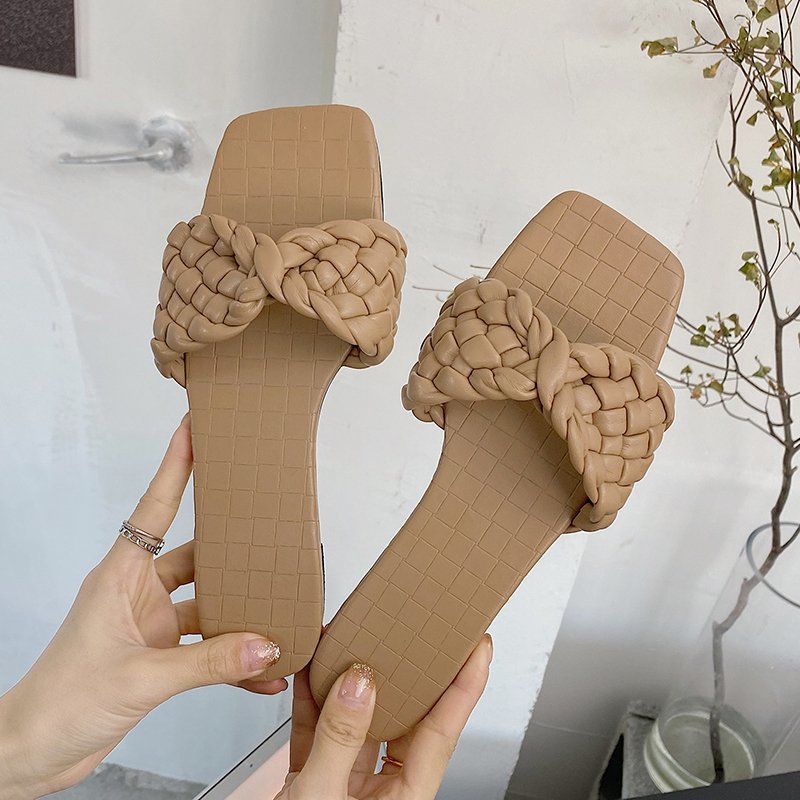 Breezy Beach Weave Sandals