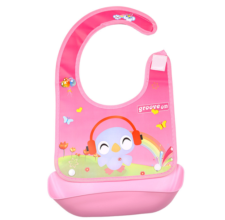 Silicone Mealtime Bibs - Washable & Long-Lasting