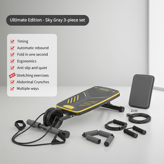 Household Abdominal Wheel Fitness Board